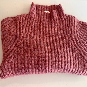 Leith Mock Neck Sweater – Classic Neutral Pullover, Soft Knit